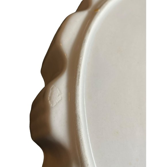 Vintage French Chef Flute Quiche , Tart Pan - Picture 6 of 7